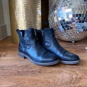 Black Franco Sarto Booties